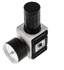 Regulador de presión de precisión G1/4'' 2000l/min 0.5-10.0bar/7-145psi PA Futura 1