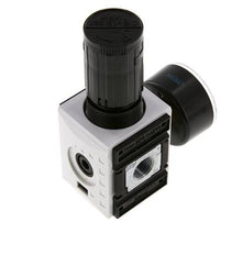Regulador de presión de precisión G3/8'' 2500l/min 0.5-16.0bar/7-232psi PA Futura 1