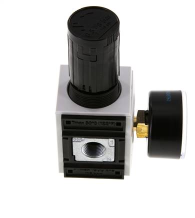 Regulador de presión de precisión G3/8'' 2500l/min 0.5-8.0bar/7-116psi PA Futura 1