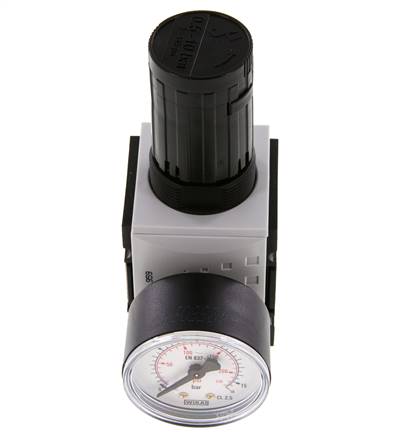 Regulador de presión de precisión G3/8'' 2500l/min 0.5-10.0bar/7-145psi PA Futura 1
