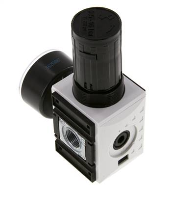 Regulador de presión de precisión G3/8'' 2500l/min 0.5-16.0bar/7-232psi PA Futura 1