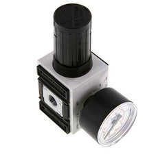 Regulador de presión de precisión G1/4'' 2000l/min 0.1-2.0bar/1-29psi PA Futura 1