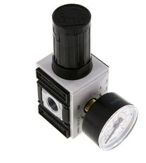 Regulador de presión de precisión G3/8'' 2500l/min 0.5-8.0bar/7-116psi PA Futura 1