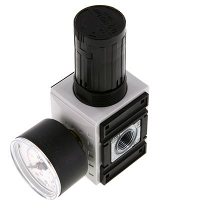 Regulador de presión G3/8'' 2500l/min 0,5-10,0bar/7-145psi Futura 1