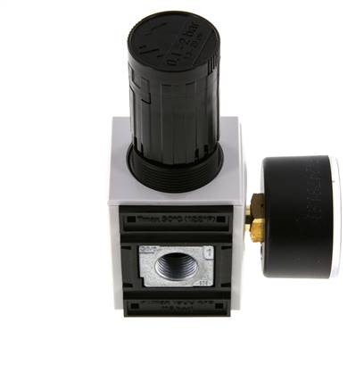Regulador de presión G3/8'' 2500l/min 0,1-2,0bar/1-29psi Futura 1