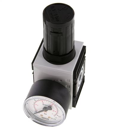 Regulador de presión G1/4'' 2000l/min 0.1-1.0bar/1-14psi PA Futura 1