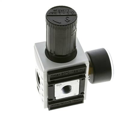 Regulador de presión de precisión para montaje de colector G3/8'' 4500l/min 0.1-1.0bar/1-14psi PA Futura 2