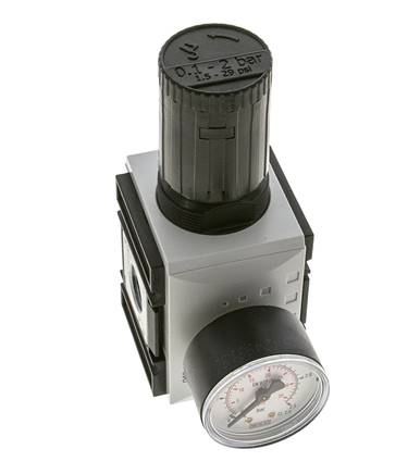 Regulador de presión de precisión para montaje de colector G1/2''&3/8'' 5200l/min 0.1-2.0bar/1-29psi PA Futura 2