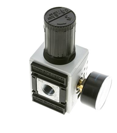 Regulador de presión de precisión para montaje de colector G1/2''&3/8'' 5200l/min 0.5-8.0bar/7-116psi PA Futura 2