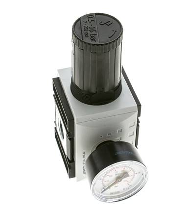 Regulador de presión de precisión para montaje de colector G1/2''&3/8'' 5200l/min 0.5-16.0bar/7-232psi PA Futura 2