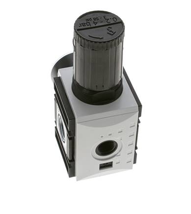 Regulador de presión de precisión para montaje de colector G1/2''&3/8'' 5200l/min 0.2-4.0bar/3-58psi PA Futura 2