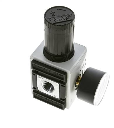 Regulador de Presión de Precisión para Ensamblaje de Colector G1/2''&3/8'' 5200l/min 0.1-1.0bar/1-14psi PA Futura 2