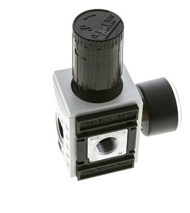 Regulador de Presión de Precisión para Ensamblaje de Colector G1/2''&3/8'' 5200l/min 0.1-1.0bar/1-14psi PA Futura 2