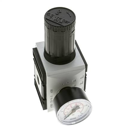 Regulador de Presión de Precisión para Ensamblaje de Colector G3/8'' 4500l/min 0.5-16.0bar/7-232psi PA Futura 2