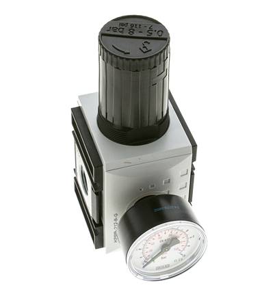 Regulador de presión de precisión para montaje de colector G1/2''&3/8'' 5200l/min 0.5-8.0bar/7-116psi PA Futura 2