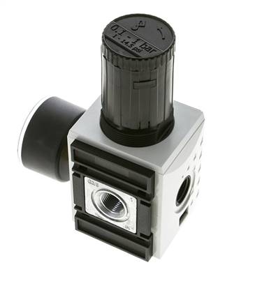 Regulador de presión de precisión para montaje de colector G3/8'' 4500l/min 0.1-1.0bar/1-14psi PA Futura 2
