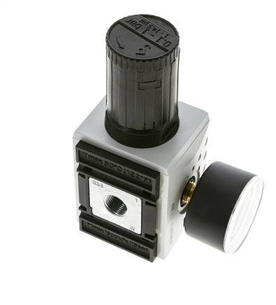 Regulador de presión de precisión para montaje de colector G3/8'' 4500l/min 0.1-1.0bar/1-14psi PA Futura 2