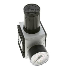Regulador de presión de precisión para montaje de colector G3/8'' 4500l/min 0.5-10.0bar/7-145psi PA Futura 2