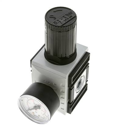 Regulador de presión de precisión para montaje de colector G3/8'' 4500l/min 0.1-1.0bar/1-14psi PA Futura 2