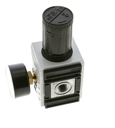 Regulador de Presión de Precisión para Ensamblaje de Colector G3/8'' 4500l/min 0.5-16.0bar/7-232psi PA Futura 2