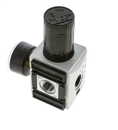 Regulador de presión para ensamblaje de colector G1/2''&3/8'' 5200l/min 0.2-4.0bar/3-58psi PA Futura 2