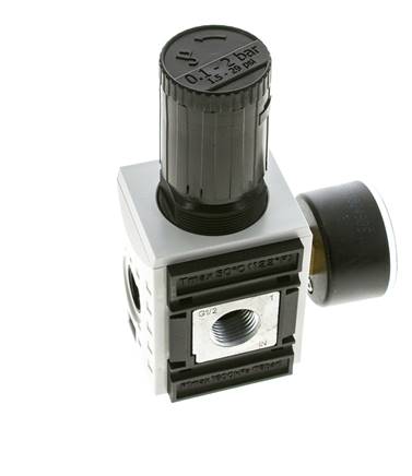 Regulador de presión para ensamblaje de colector G1/2''&3/8'' 5200l/min 0.1-2.0bar/1-29psi PA Futura 2