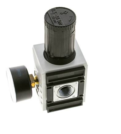 Regulador de presión para ensamblaje de colector G1/2''&3/8'' 5200l/min 0.5-16.0bar/7-232psi PA Futura 2