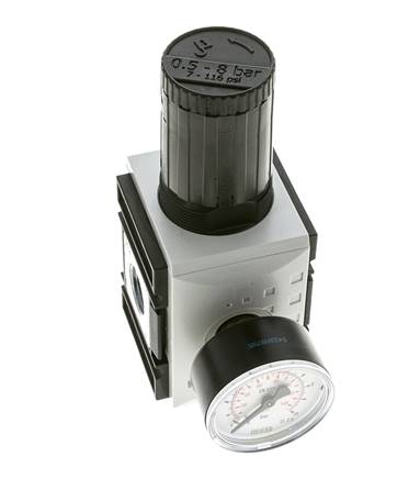 Regulador de presión para conjunto de colector G1/2'' y 3/8'' 5200l/min 0,5-8,0bar/7-116psi Futura 2