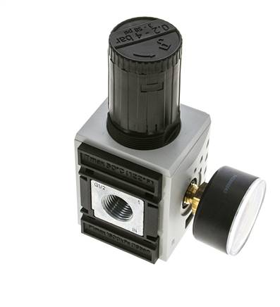 Regulador de presión para ensamblaje de colector G1/2''&3/8'' 5200l/min 0.2-4.0bar/3-58psi PA Futura 2