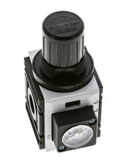 Regulador de presión para ensamblaje de colector G1/4'' 1000l/min 0.2-4.0bar/3-58psi PA Futura 0