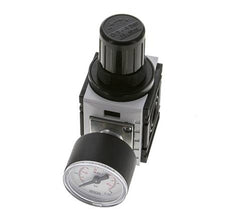 Regulador de presión para ensamblaje de colector G1/4'' 1000l/min 0.2-4.0bar/3-58psi PA 40 mm Manómetro Futura 0