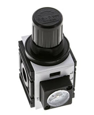 Regulador de presión para ensamblaje de colector G1/4'' 1000l/min 0.5-8.0bar/7-116psi PA Futura 0