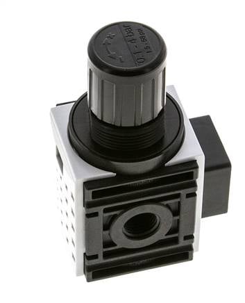 Regulador de presión para ensamblaje de colector G1/4'' 1000l/min 0.2-4.0bar/3-58psi PA Futura 0