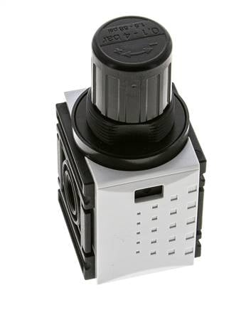 Regulador de presión para ensamblaje de colector G1/4'' 1000l/min 0.2-4.0bar/3-58psi PA Futura 0