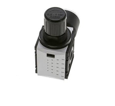 Regulador de presión para ensamblaje de colector G1/4'' 1000l/min 0.5-8.0bar/7-116psi PA 40 mm Manómetro Futura 0