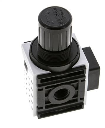 Regulador de presión para ensamblaje de colector G1/4'' 1000l/min 0.5-8.0bar/7-116psi PA Futura 0