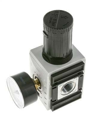 Regulador de presión de precisión G1/2'' 5200l/min 0.5-8.0bar/7-116psi PA Futura 2