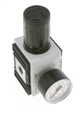 Regulador de presión de precisión G3/8'' 4500l/min 0.1-2.0bar/1-29psi PA Futura 2