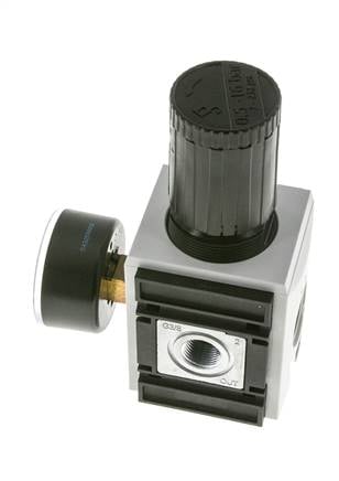 Regulador de presión de precisión G3/8'' 4500l/min 0.5-16.0bar/7-232psi PA Futura 2