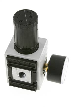 Regulador de presión de precisión G3/8'' 4500l/min 0.1-1.0bar/1-14psi PA Futura 2