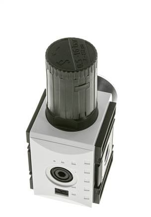 Regulador de presión de precisión G1/2'' 5200l/min 0.5-16.0bar/7-232psi PA Futura 2