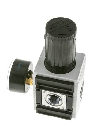 Regulador de presión de precisión G1/2'' 5200l/min 0.5-8.0bar/7-116psi PA Futura 2