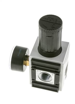 Regulador de presión de precisión G1/2'' 5200l/min 0.2-4.0bar/3-58psi PA Futura 2