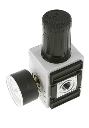 Regulador de presión de precisión G3/8'' 4500l/min 0.1-1.0bar/1-14psi PA Futura 2