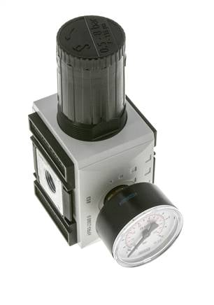 Regulador de presión de precisión G3/8'' 4500l/min 0.5-8.0bar/7-116psi PA Futura 2