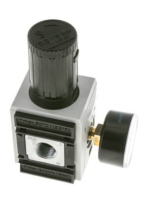 Regulador de presión de precisión G1/2'' 5200l/min 0.5-8.0bar/7-116psi PA Futura 2