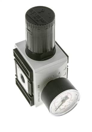 Regulador de presión de precisión G3/8'' 4500l/min 0.5-10.0bar/7-145psi PA Futura 2