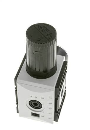 Regulador de presión de precisión G1/2'' 5200l/min 0.5-8.0bar/7-116psi PA Futura 2
