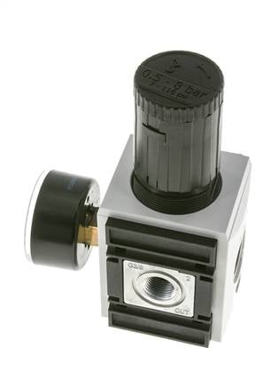 Regulador de presión de precisión G3/8'' 4500l/min 0.5-8.0bar/7-116psi PA Futura 2