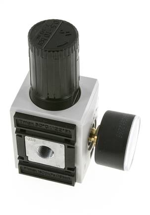Regulador de presión G3/8'' 4500l/min 0,5-10,0bar/7-145psi Futura 2